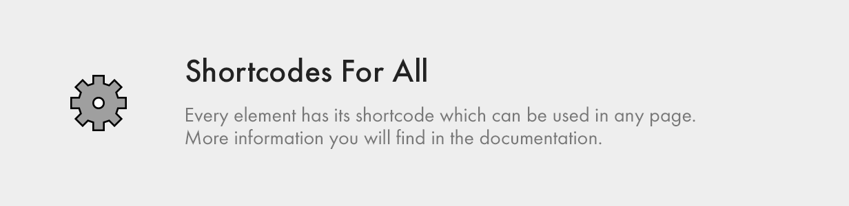 Shortcodes for All