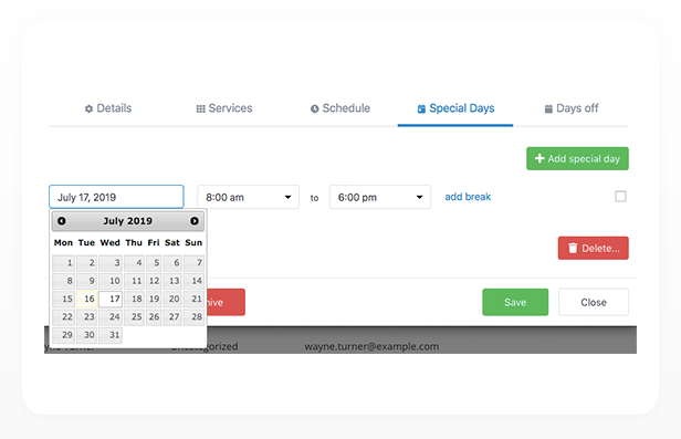 Bookly PRO – Appointment Booking and Scheduling Software System - 344