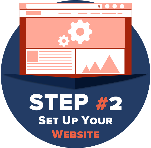 Step 2 - set up your website