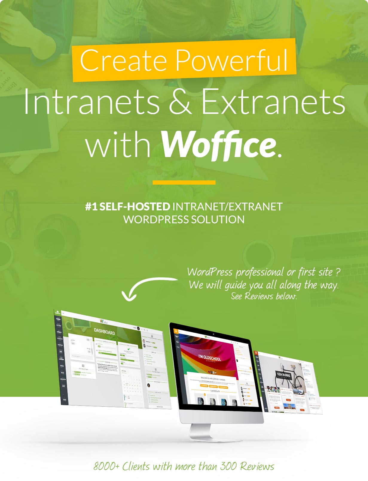Woffice - Intranet/Extranet WordPress Theme - 1