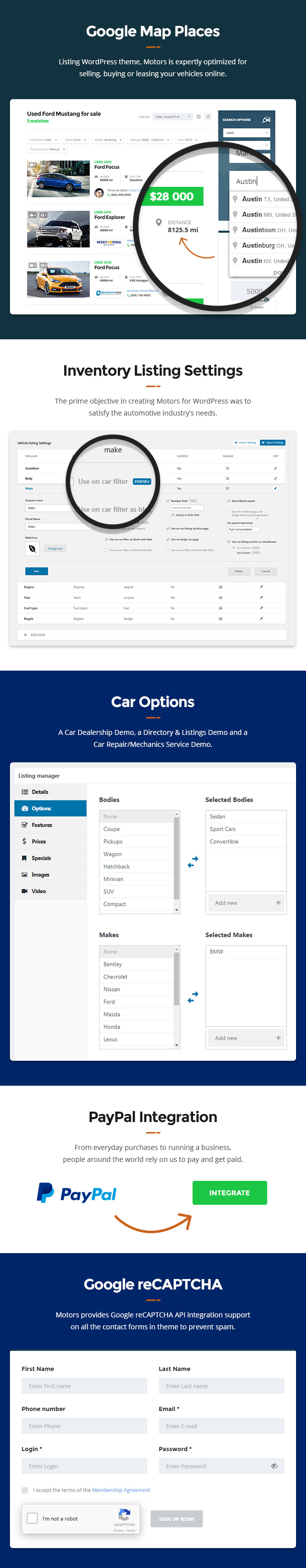 Motors - Car Dealer and Rental, Classified WordPress theme - 9