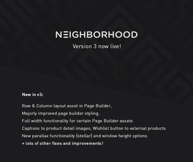 Neighborhood v3.0
