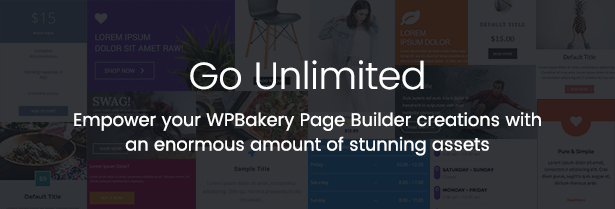 Unlimited Addons for WPBakery Page Builder (Visual Composer) - 1