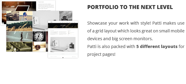 Patti - Parallax One Page WordPress Theme - 11