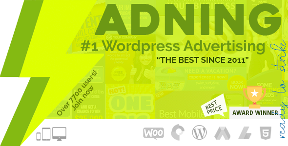 Adning Advertising - Professional, All In One Ad Manager for Wordpress