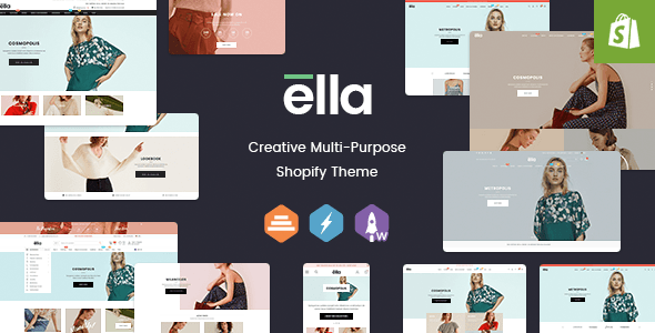 Ella - Responsive Shopify Template (Sections Ready)