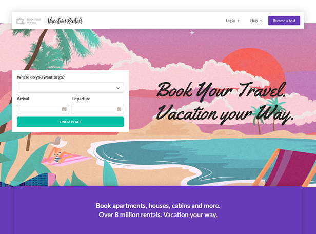 Vacation Rentals WordPress Theme
