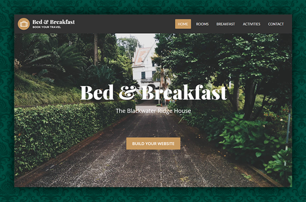 Bed and Breakfast WordPress Theme