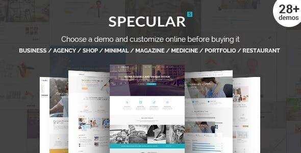 Specular - Business Theme