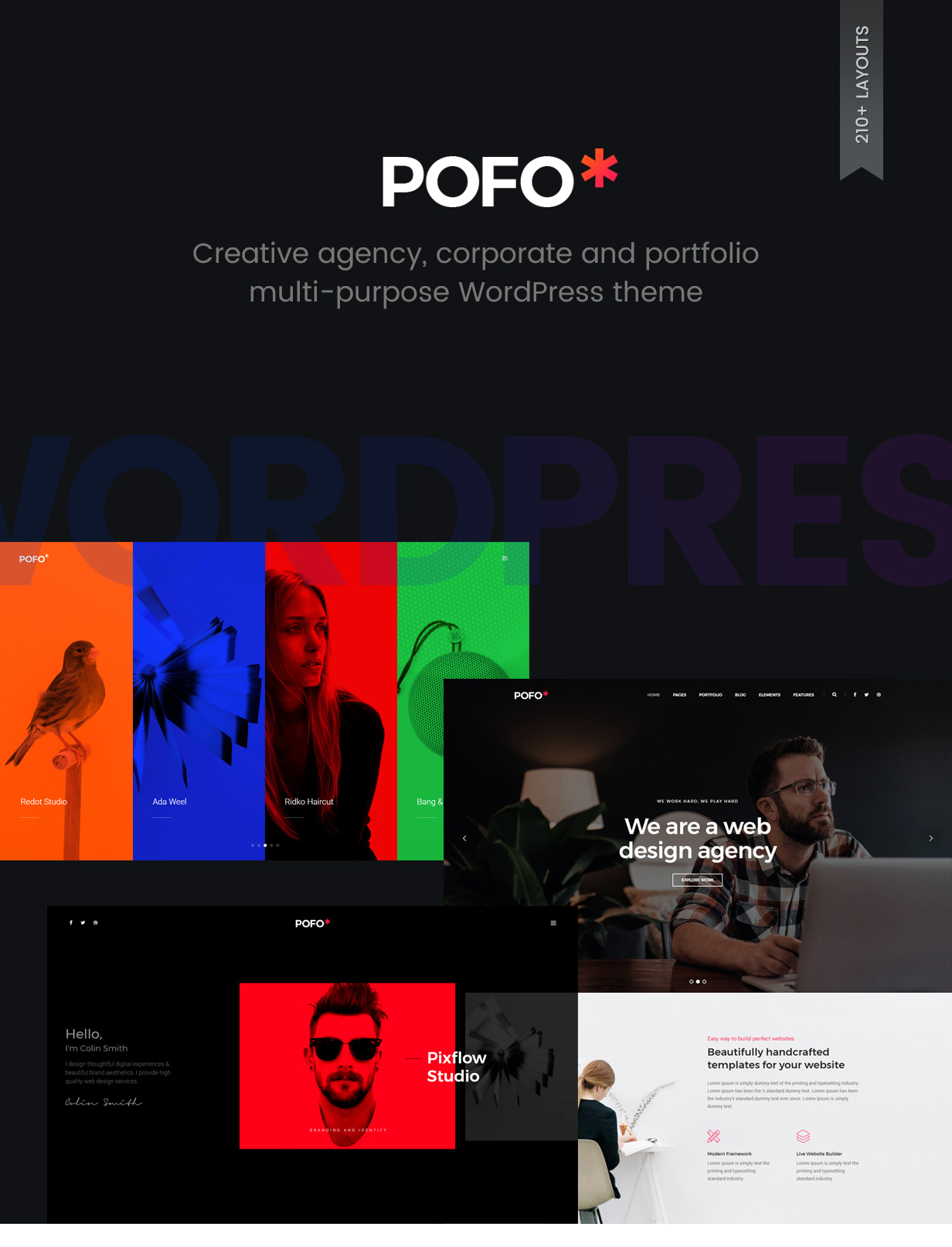Pofo - Creative Portfolio and Blog WordPress Theme - 4