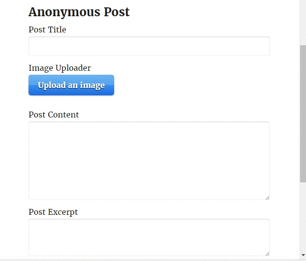 AccessPress Anonymous Post Pro - 6