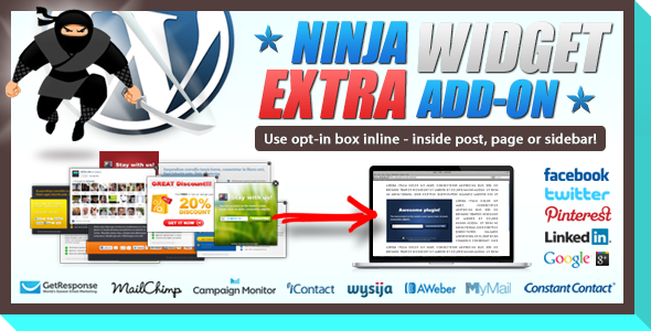 Ninja Widget Extra Add-on
