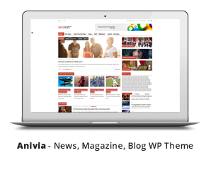 Anivia - News, Magazine, Blog WordPress Template