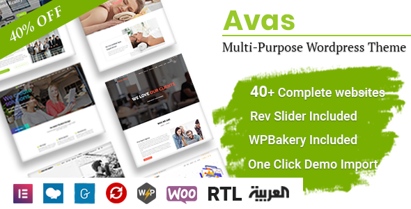 Avas | Multi-Purpose WordPress Theme