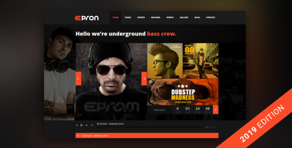Epron - Music Theme for WordPress