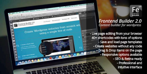 Frontend Builder - WordPress Content Assembler, Page Builder & Drag & Drop Page Composer