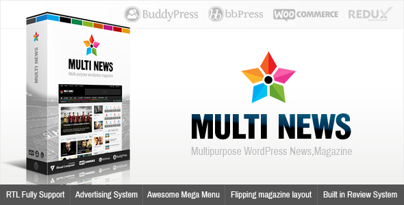 Multinews | Magazine WordPress Theme