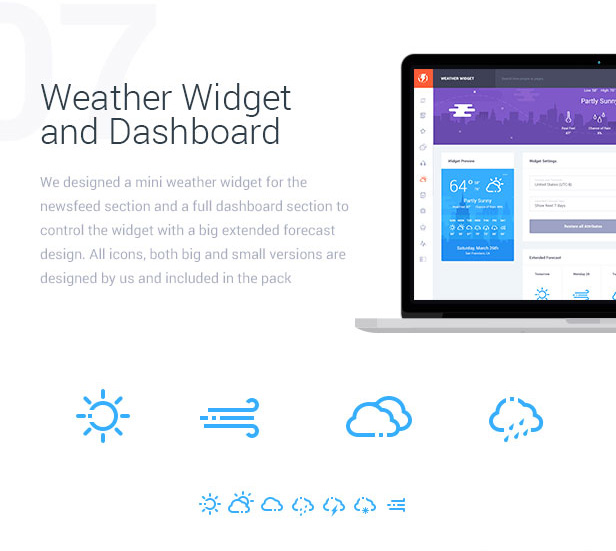 Weather Widget and Dashboard