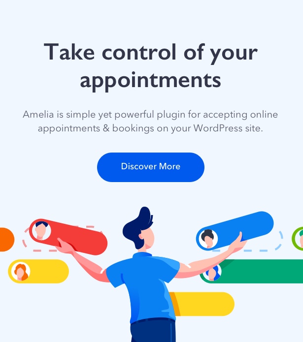 Amelia - Enterprise-Level Appointment Booking WordPress Plugin - 1