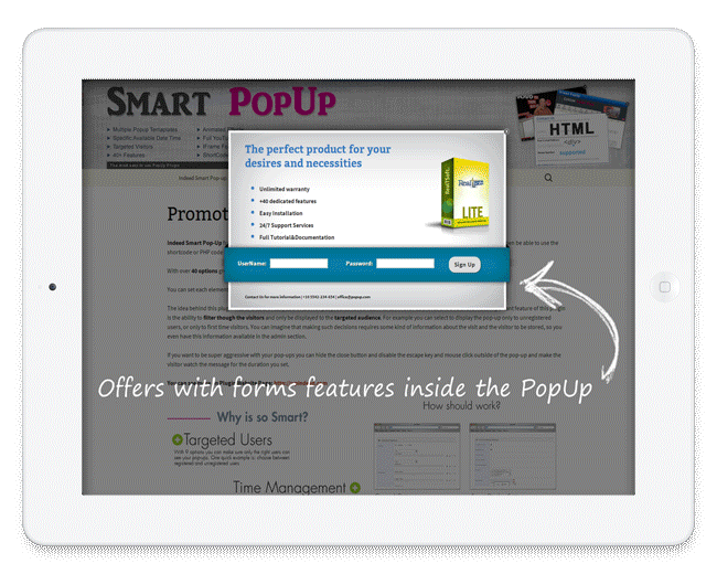 Indeed Smart PopUp for WordPress - 13