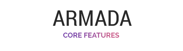 Armada core features: