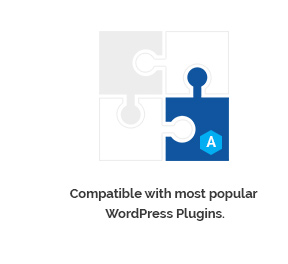 Compatible with most popular WordPress Plugins.