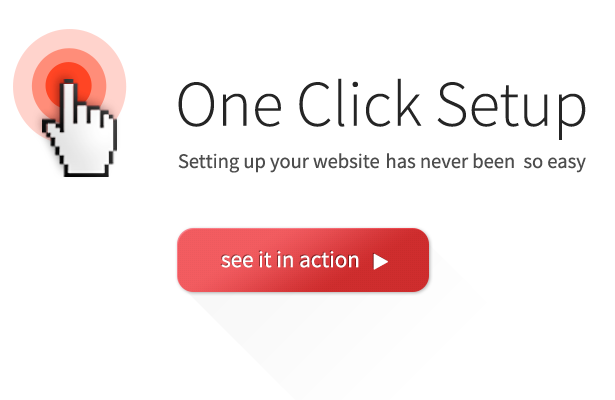 one click setup