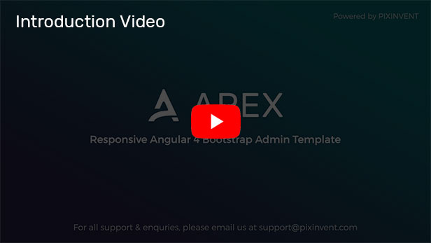 Apex Angular 9+ Bootstrap Admin Template