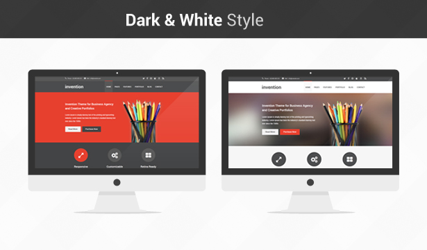 Invention - Responsive HTML5 Template - 5