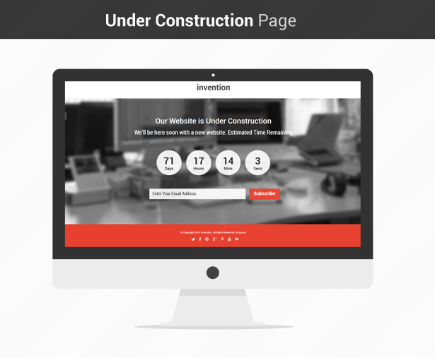Invention - Responsive HTML5 Template - 7