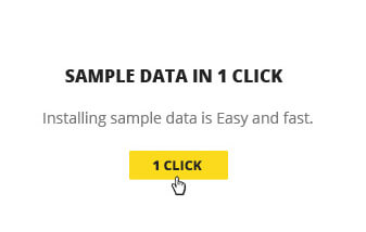 newstube one click install sample data