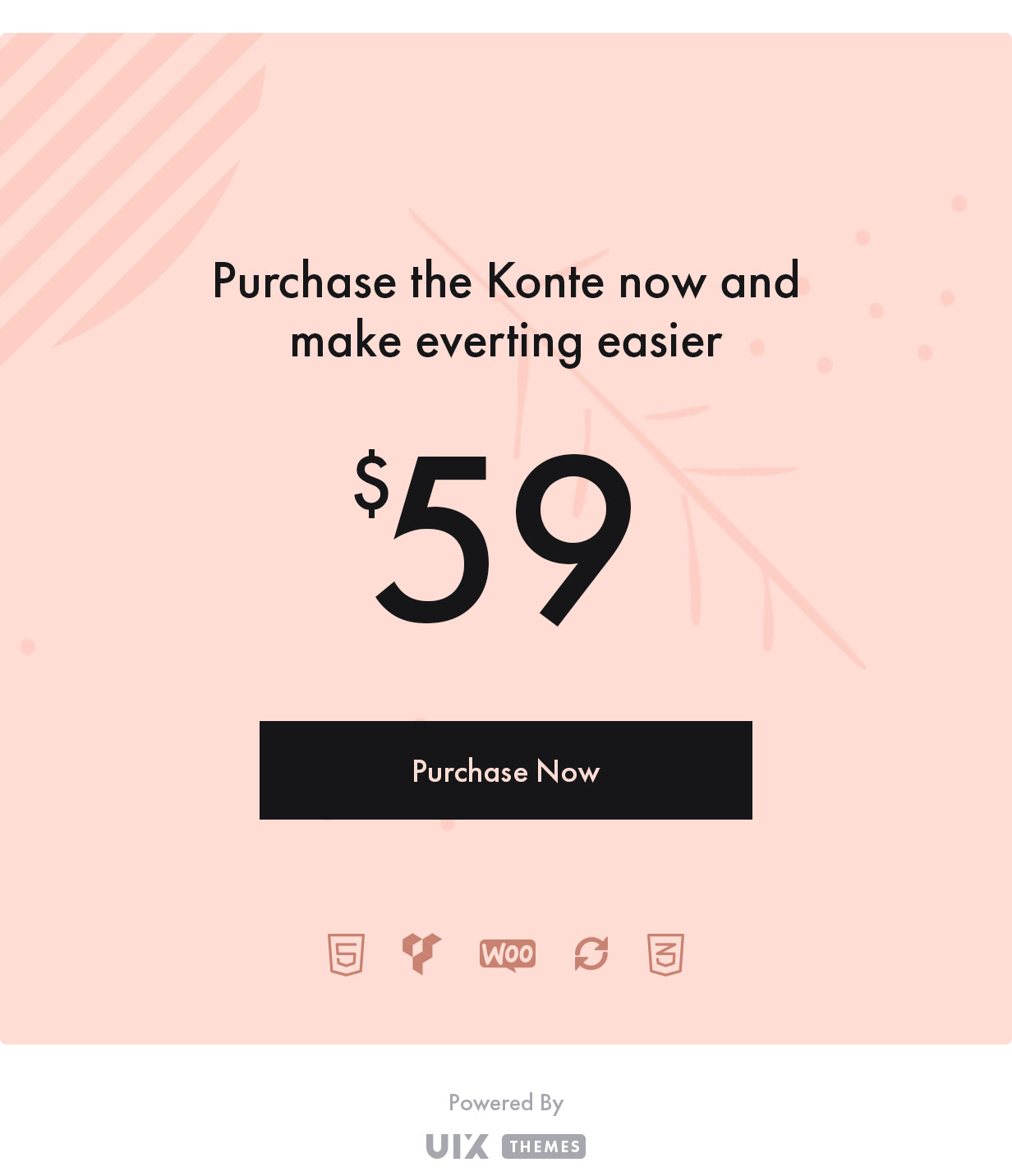 Purchase Konte WordPress theme