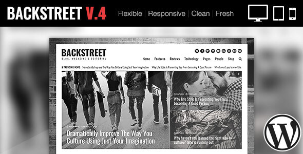Backstreet - Blog & Magazine Theme