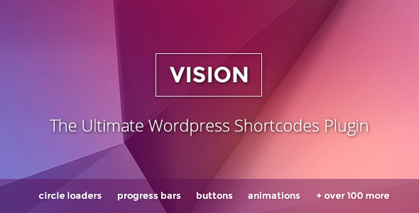 Vision - Wordpress Shortcodes Plugin