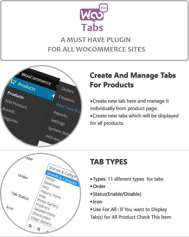 Woocommerce Tabs Pro: Extra Tabs for Product Page - 5