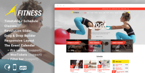 Gym - Fitness WordPress