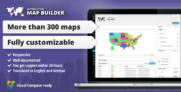 Interactive Map Builder for WordPress