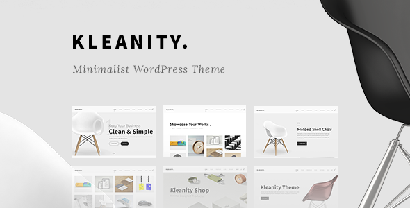 Kleanity - Minimalist WordPress Theme / Creative Portfolio