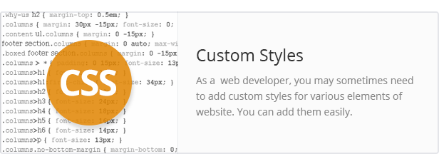Custom CSS