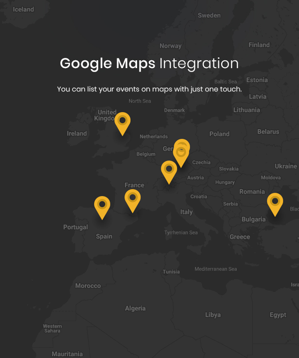 WordPress google maps theme
