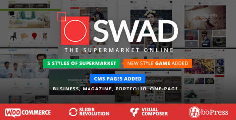 Responsive Supermarket Online Theme - Oswad