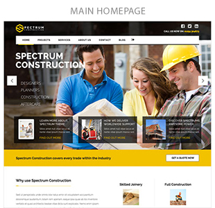 Spectrum - Multi-Trade Construction Business Theme - 5