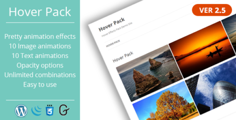 Hover Effects Pack - WordPress Plugin