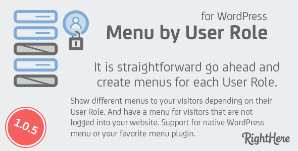 Menu by User Role for WordPress