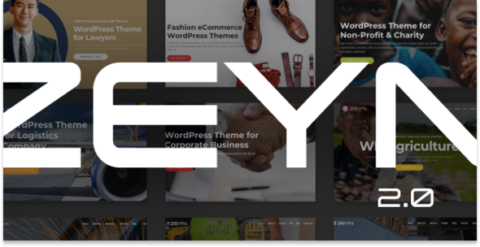 Zeyn 2.0 - Multipurpose WordPress Theme