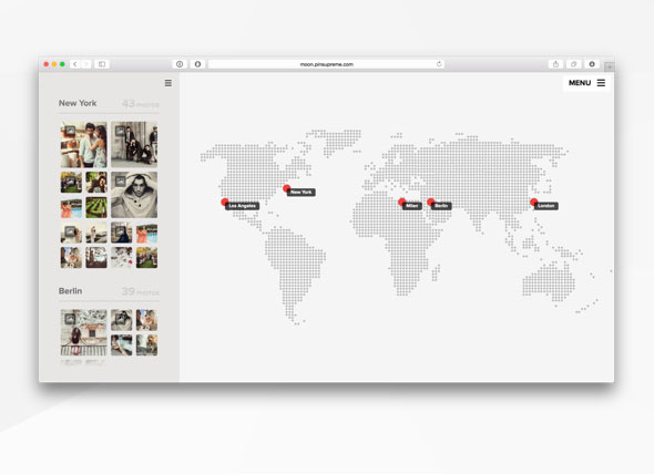 Wordpress theme where you can show photos on a map