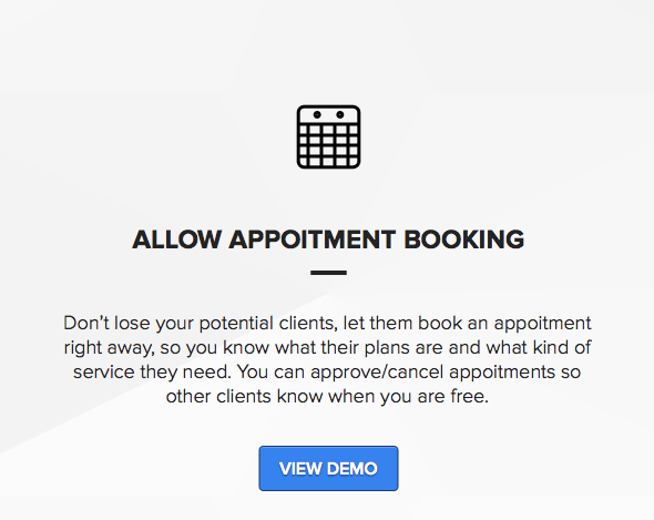 Booking appointment theme for wordpress