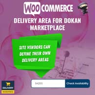 WooCommerce Delivery Area For Dokan Marketplace
