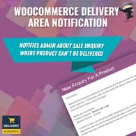 WooCommerce Delivery Area Notification