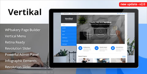 Vertikal | Responsive WordPress Theme